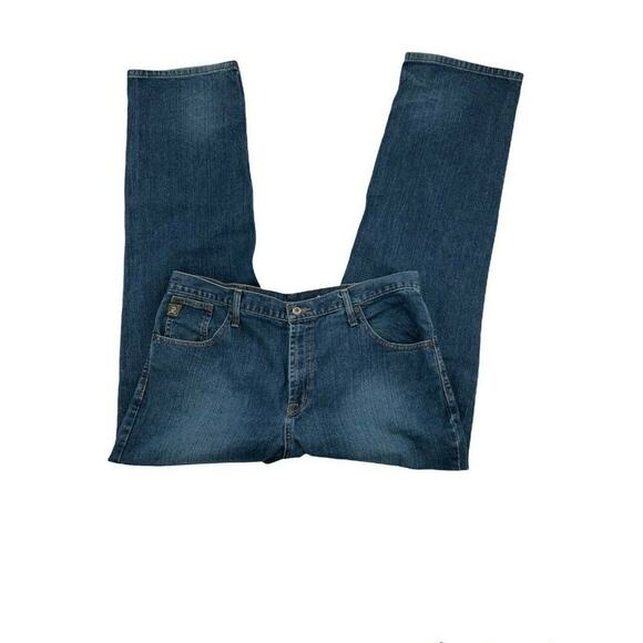 Cinch Jeans Mens Size 40X34 Western Cowboys Rodeo Straight Leg Medium Wash Denim - Picture 6 of 12